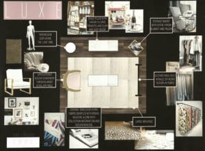 Apartment decor line, Luxe, by Amanda Helms