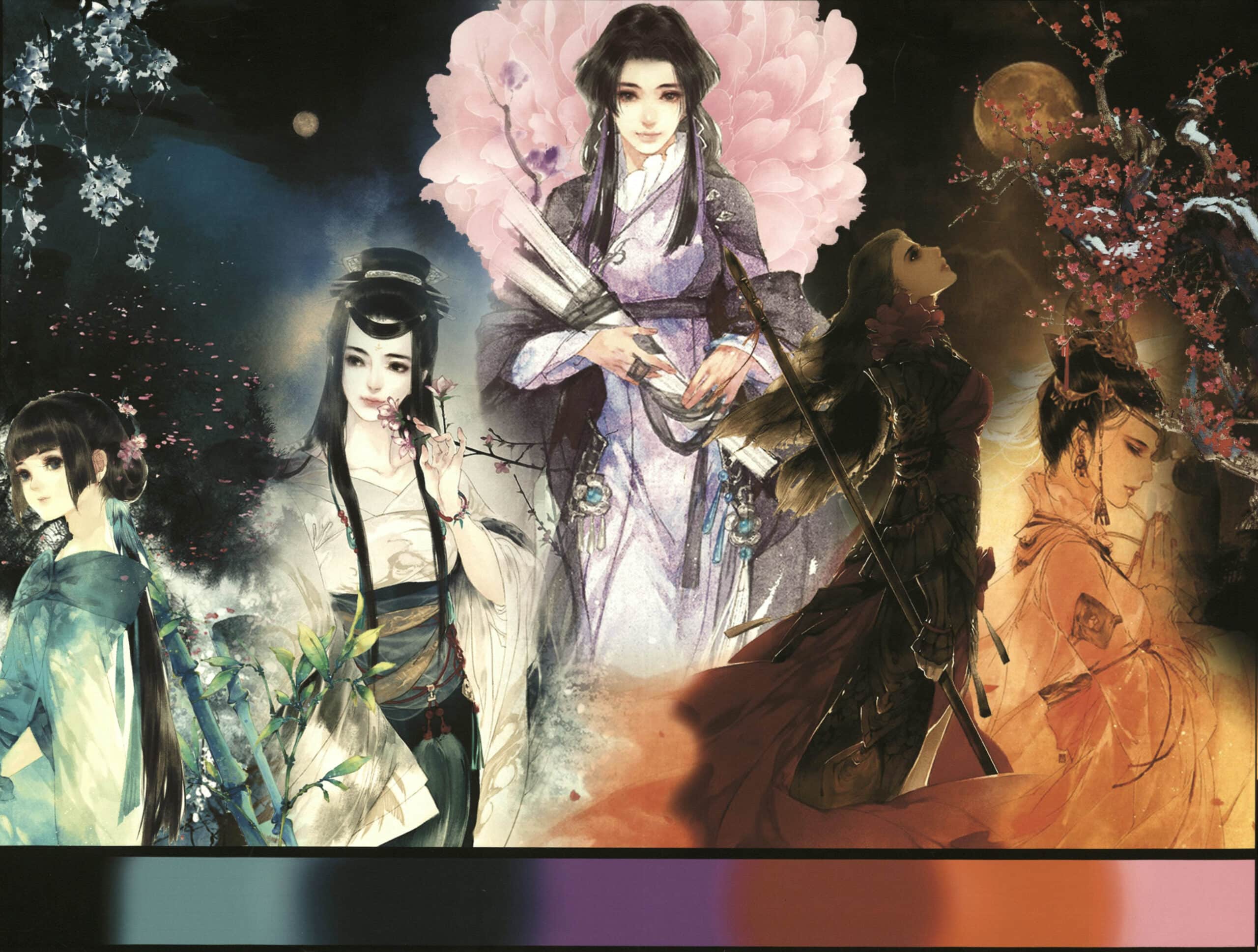Inspiration for colors and textures for this collection, Second Language