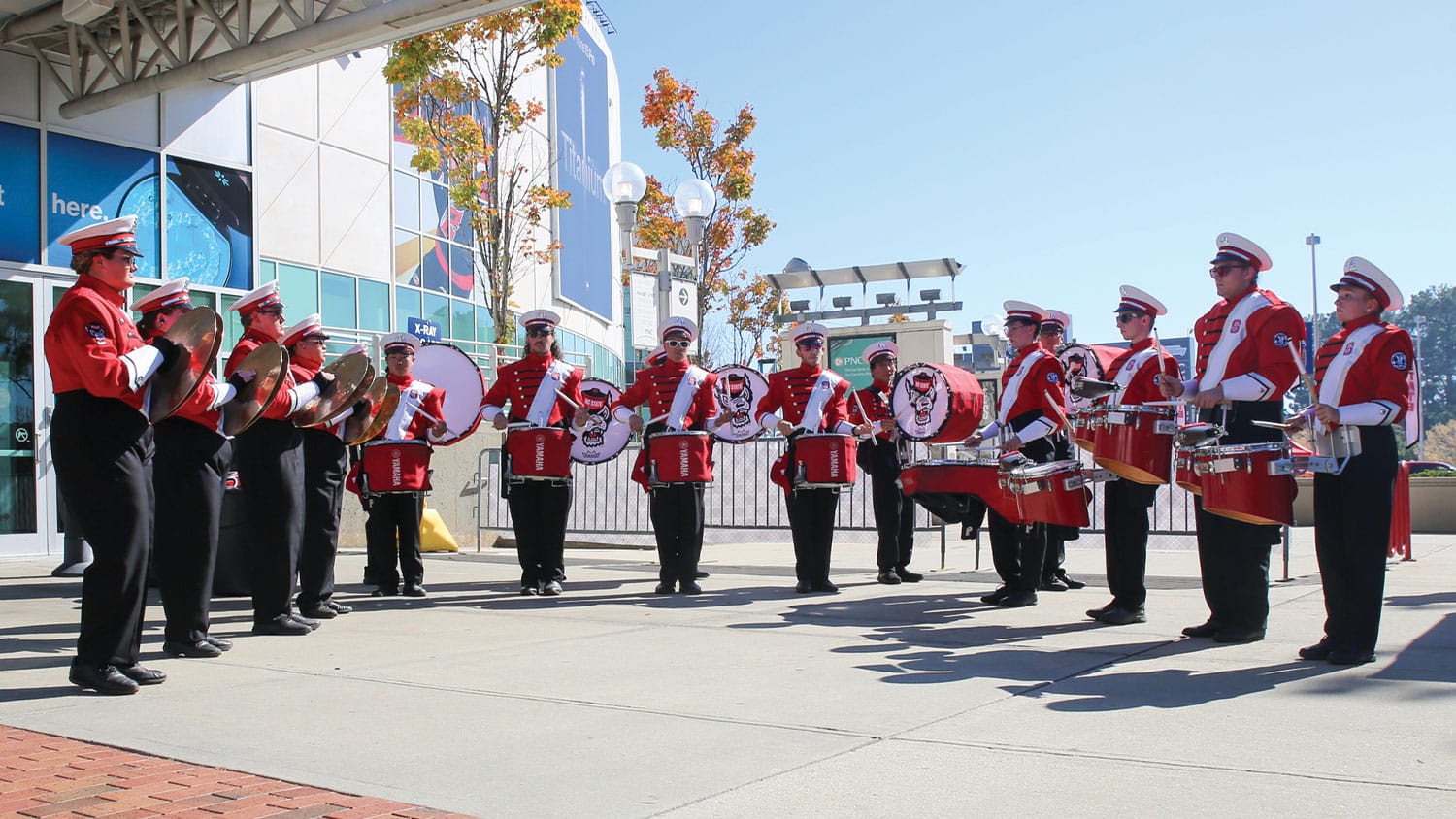 Guests at the Textile Bowl Tailgate