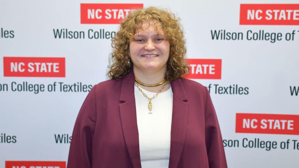 A student, Elliot Shupe, smiling at the camera. 