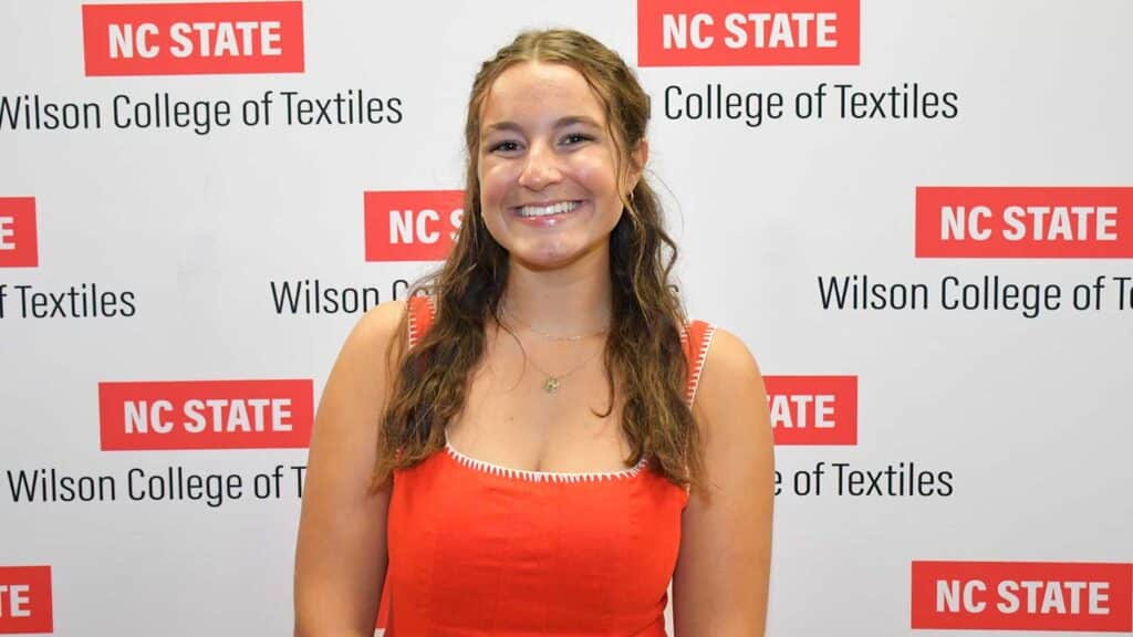 A student, Reese Levinson, smiling.