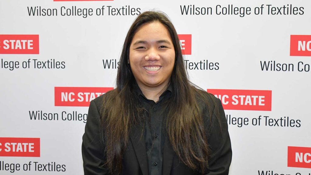 A student, Everett Jensen, smiling.