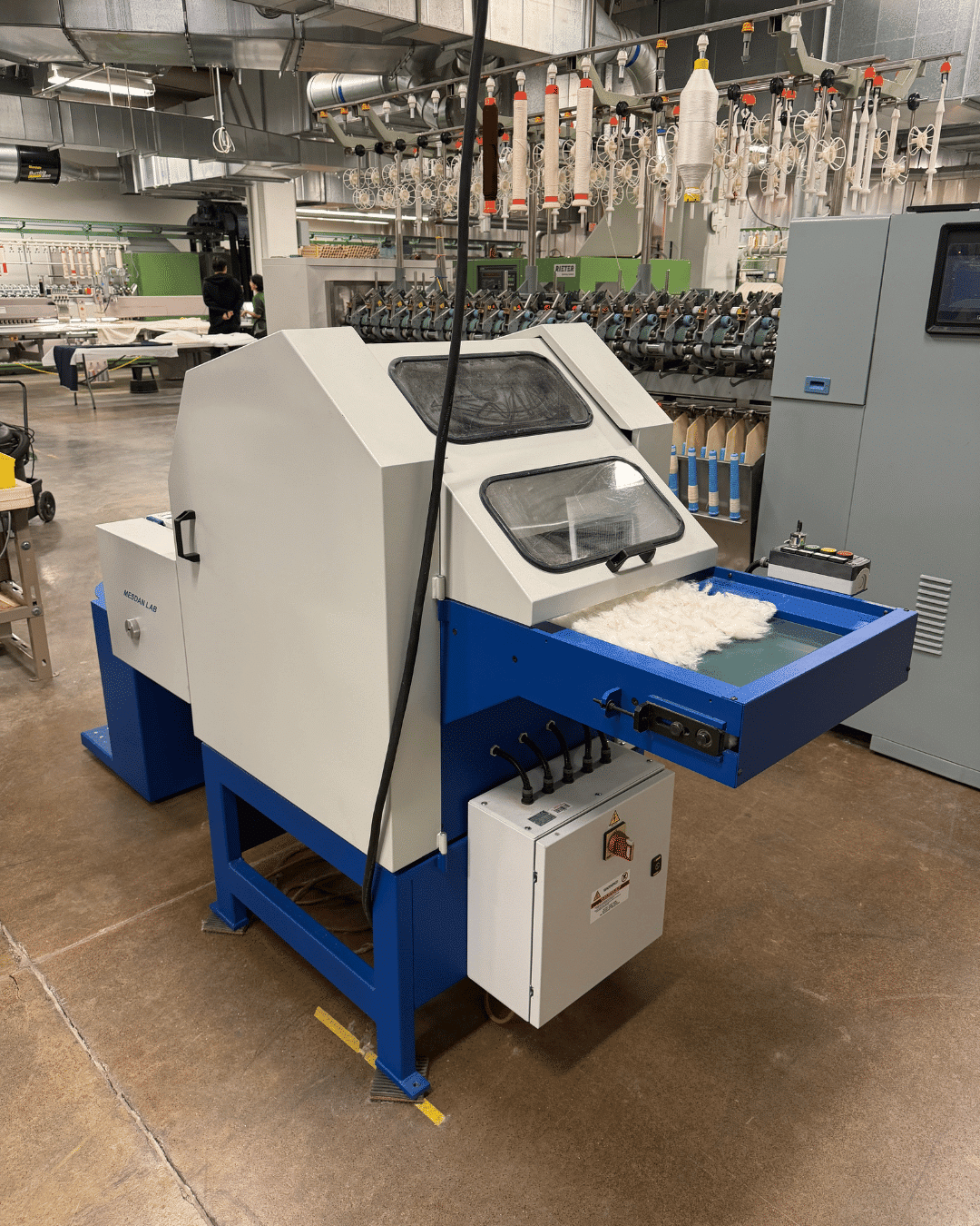 Mesdan Spinning Frame: Carding